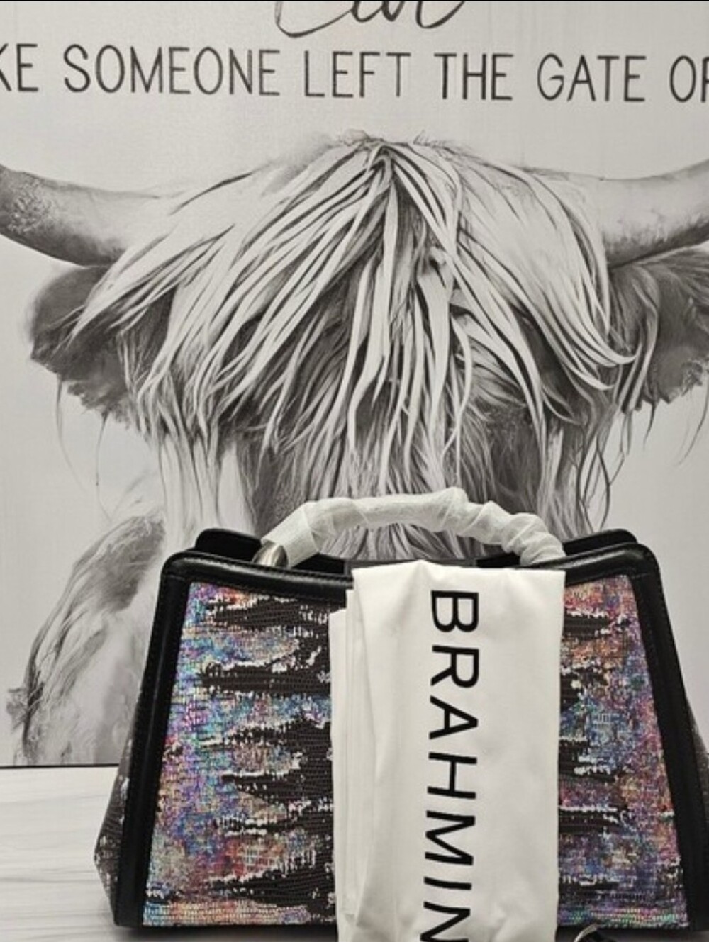 Brahmin Soleil Satchel Multi Spectacle NWT - Picture 3 of 6